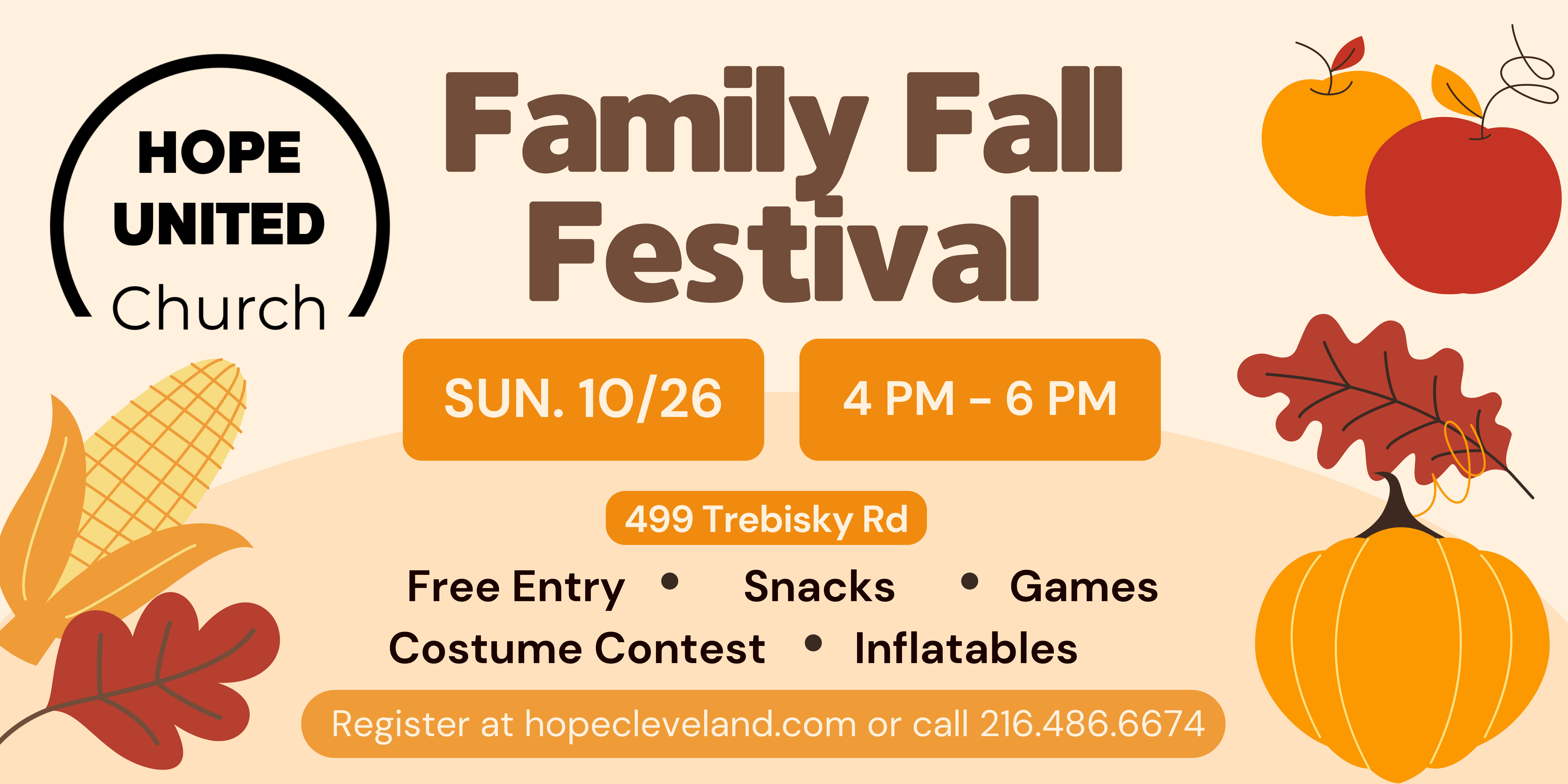 Beige Bold Illustrative Food Autumn Festival Landscape Banner.png